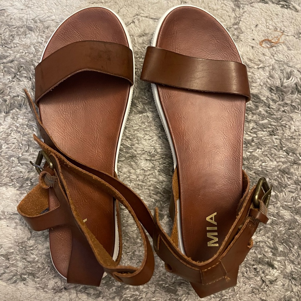 Brown sandals
